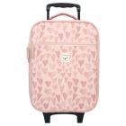 Valise enfant Cœurs Rose