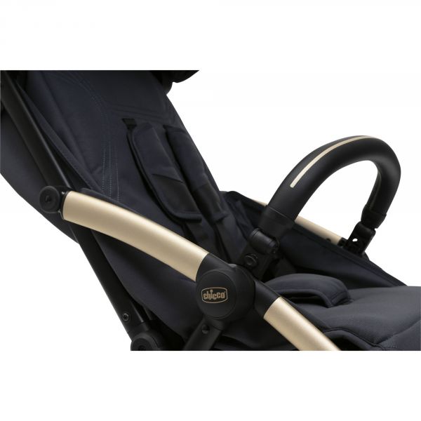 Poussette duo Goody Xplus - Dark shadow + Siège auto First Seat Recline i-Size Black satin