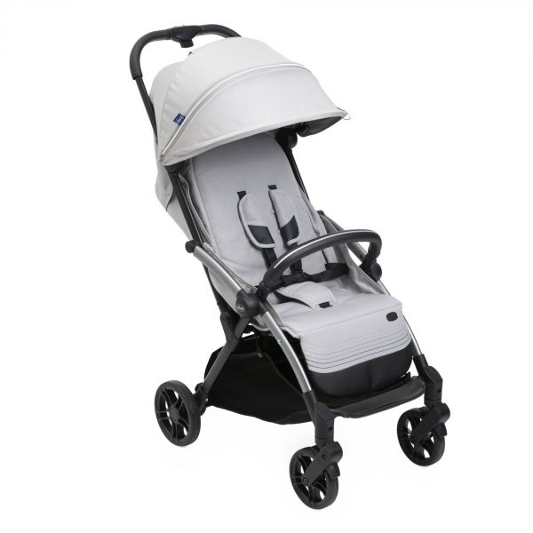 Poussette duo Goody Xplus - Pearl grey + Siège auto First Seat Recline i-Size Black satin