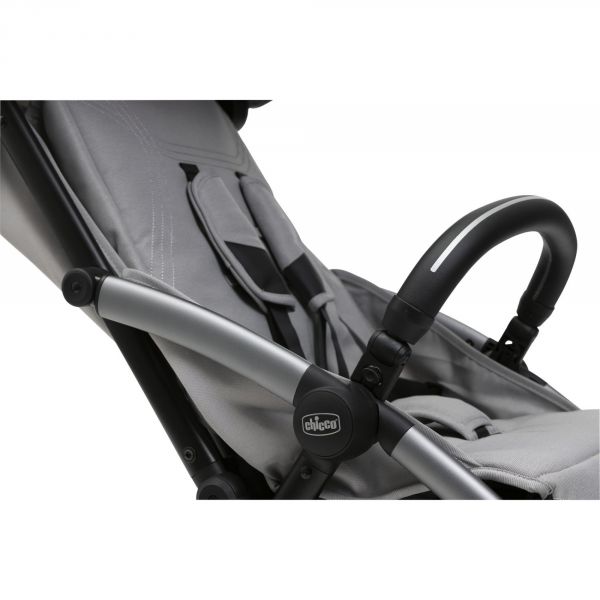 Poussette duo Goody Xplus - Pearl grey + Siège auto First Seat Recline i-Size Black satin