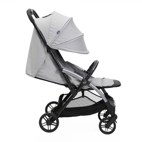 Poussette duo Goody Xplus - Pearl grey + Siège auto First Seat Recline i-Size Black satin