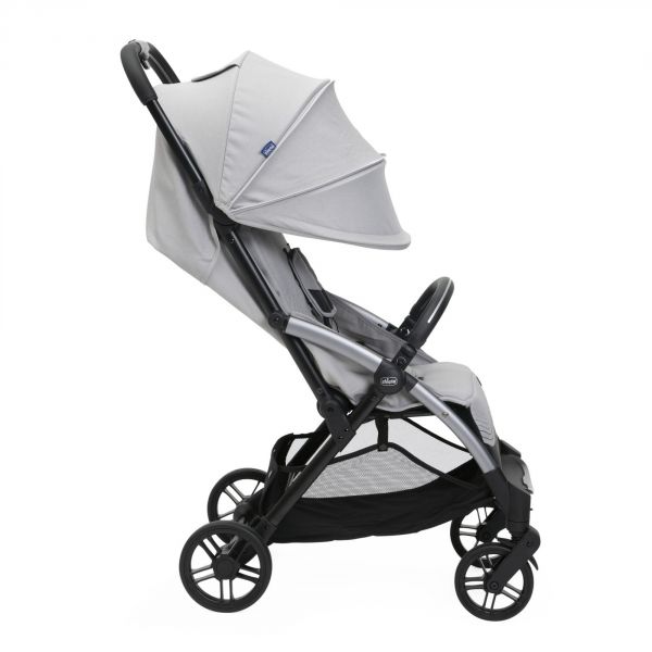 Poussette duo Goody Xplus - Pearl grey + Siège auto First Seat Recline i-Size Black satin