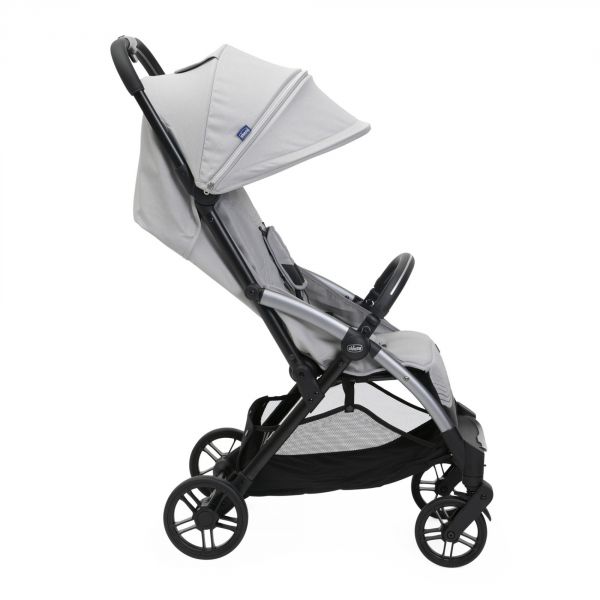 Poussette duo Goody Xplus - Pearl grey + Siège auto First Seat Recline i-Size Black satin