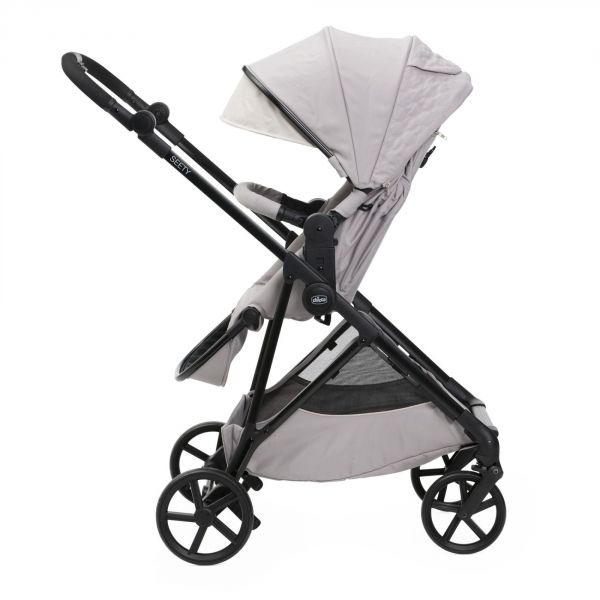 Poussette trio Seety Florence Beige + Siège auto Kory I-Size essential + Nacelle Seety + Bi-Seat Air i-Size + base 360°