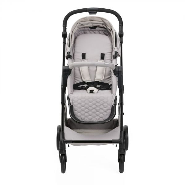 Poussette trio Seety Florence Beige + Siège auto Kory I-Size essential + Nacelle Seety + Bi-Seat Air i-Size + base 360°