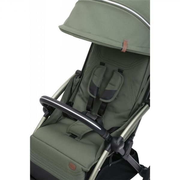 Poussette duo Goody Xplus - Twinkle green + Siège auto First Seat Recline i-Size Black satin