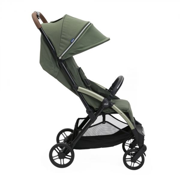 Poussette duo Goody Xplus - Twinkle green + Siège auto First Seat Recline i-Size Black satin