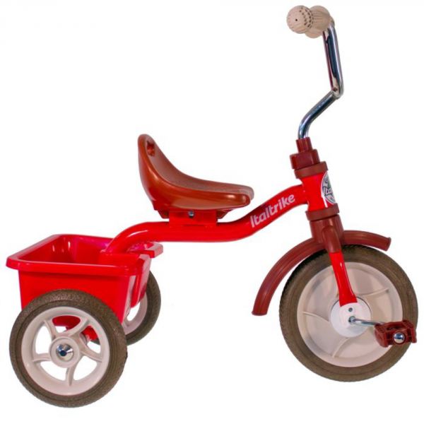 Tricycle rouge 10 transporter 2/5 ans