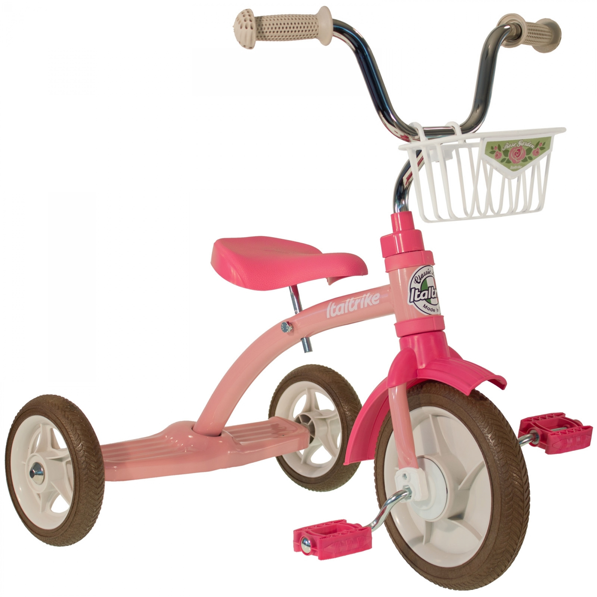 Tricycle enfant 2/5 ans Super Lucy Rouge - Made in Bébé