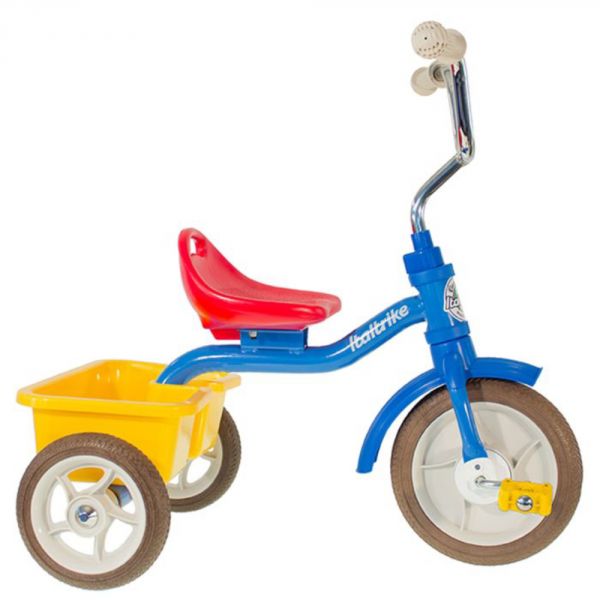 Tricycle bleu 10 transporter 2/5 ans