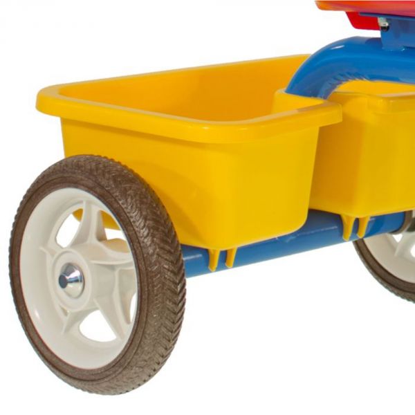 Tricycle bleu 10 transporter 2/5 ans