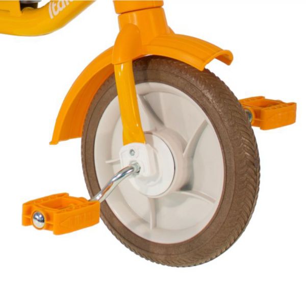 Tricycle orange 10 transporter 2/5 ans