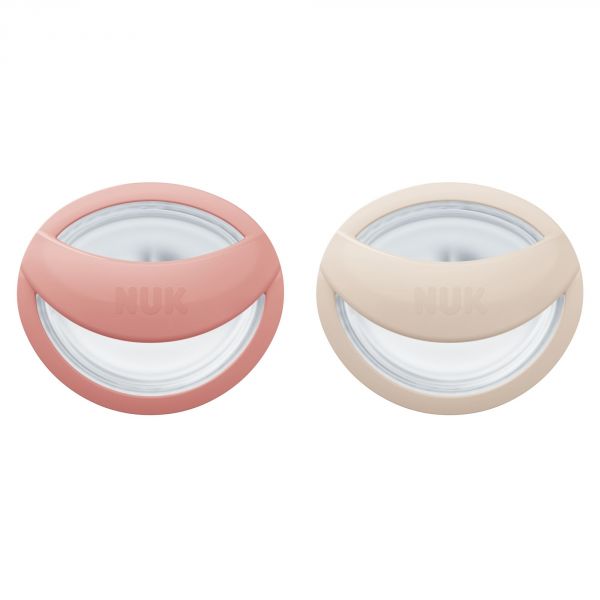 Lot de 2 Sucettes MOMMYFEEL 0-6mois Blush/ Skin