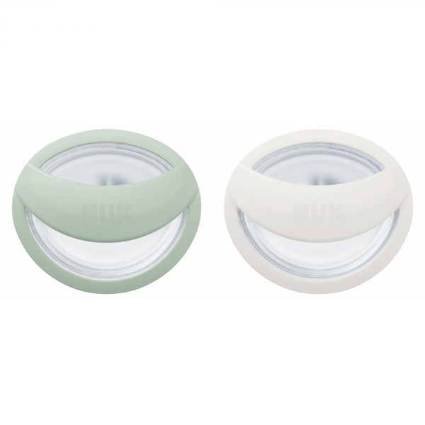 Lot de 2 Sucettes MOMMYFEEL 0-6 mois Mint/ Offwhite