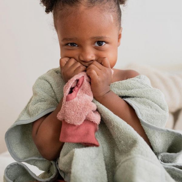 Poncho de bain bébé Kangourou sage