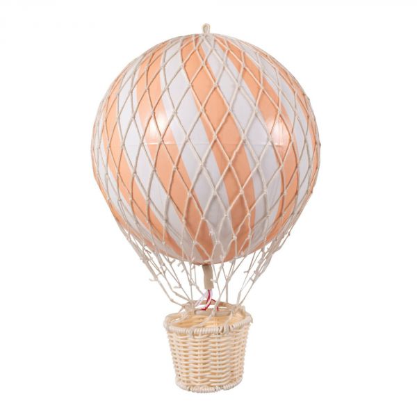 Montgolfière à suspendre - Peach 20 cm