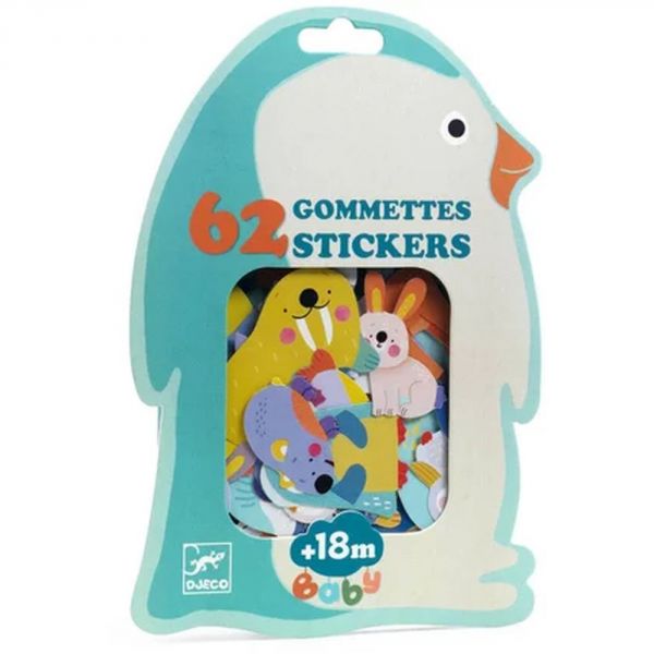 Gommettes stickers Animaux de la banquise