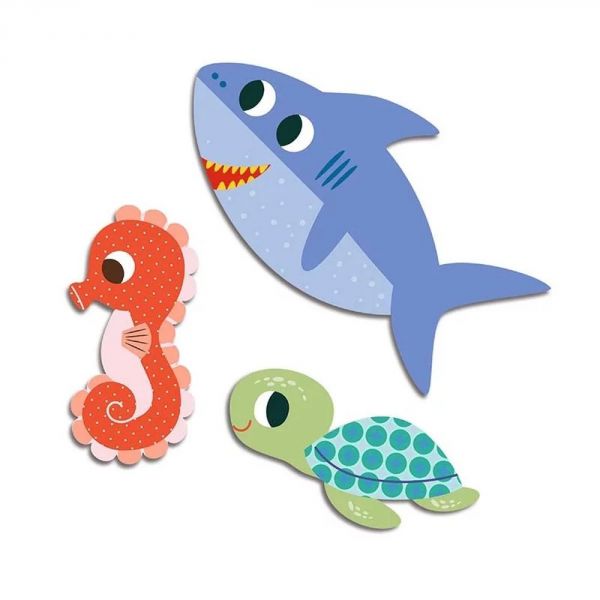 Gommettes stickers Animaux de la mer