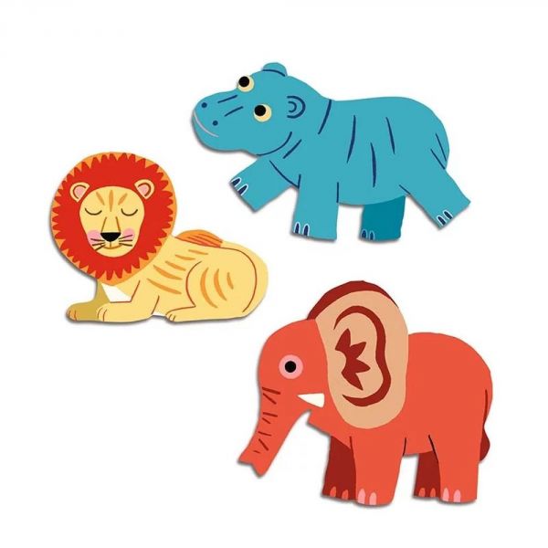 Gommettes stickers Animaux de la savane