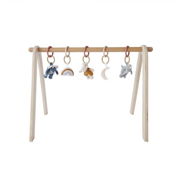 Arche d'éveil en bois + set de jouets d'activités Stegi Tiga & Ops