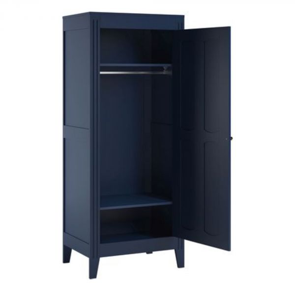 Armoire 1 porte indigo - Collection Milenne by Vox