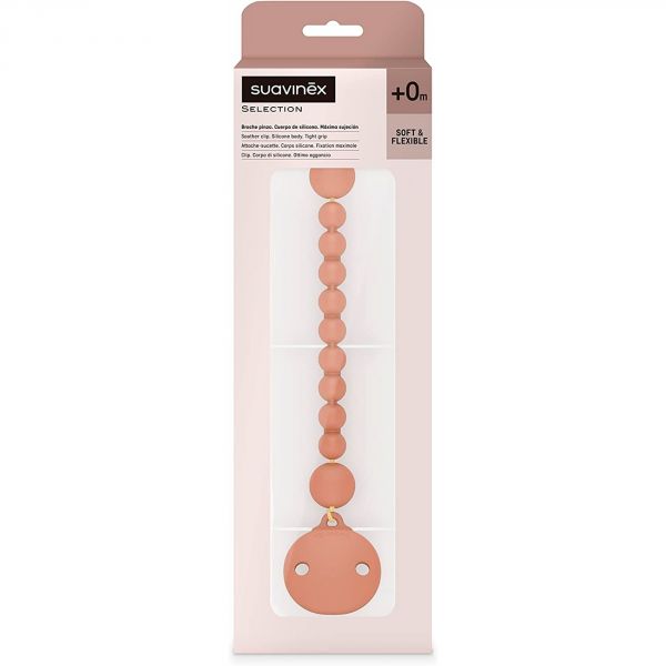 Attache-sucette silicone Colour Essence Tuile