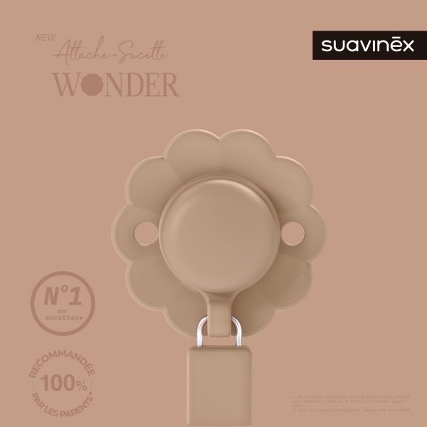 Attache sucette siliconne Wonder cork