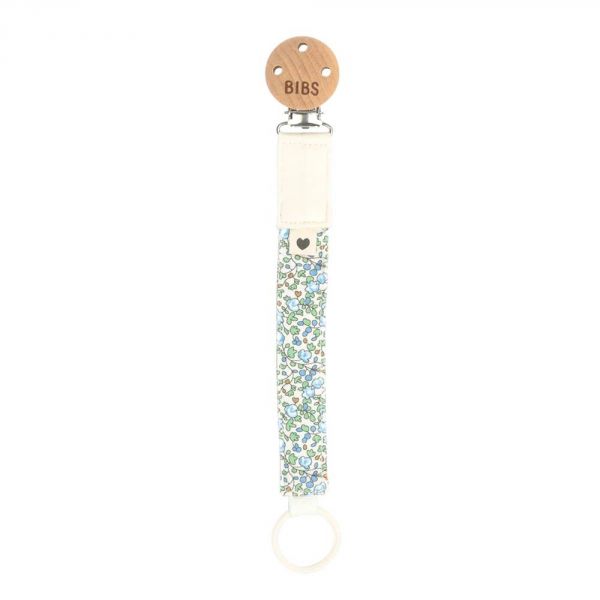 Attache sucette Liberty Eloise Ivory