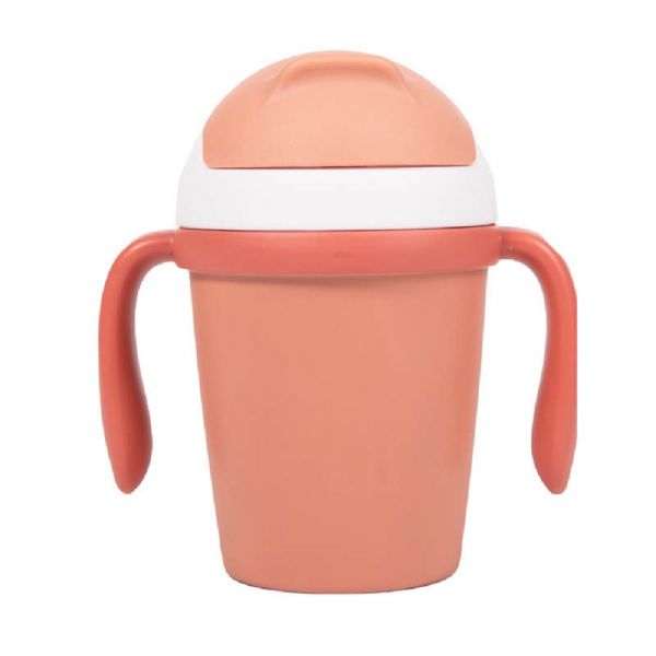 Tasse d'apprentissage en plastique biodégradable terracota