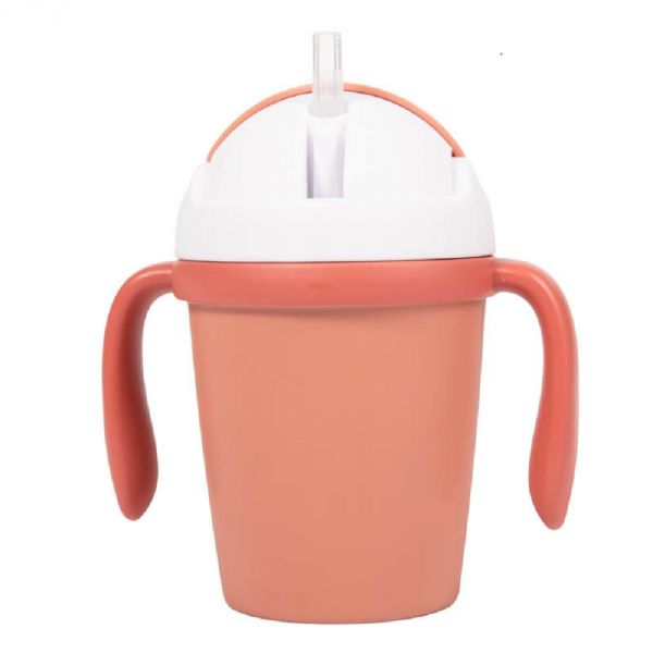 Tasse d'apprentissage en plastique biodégradable terracota