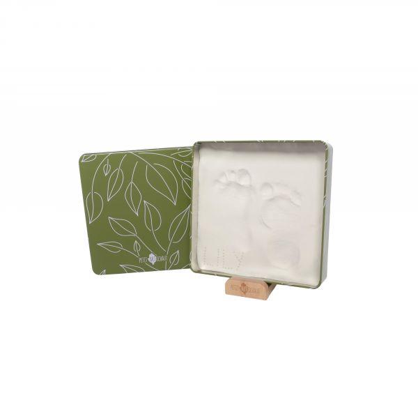 Cadre empreinte Baby Box Carrée Olive Tree