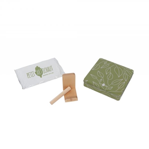 Cadre empreinte Baby Box Carrée Olive Tree