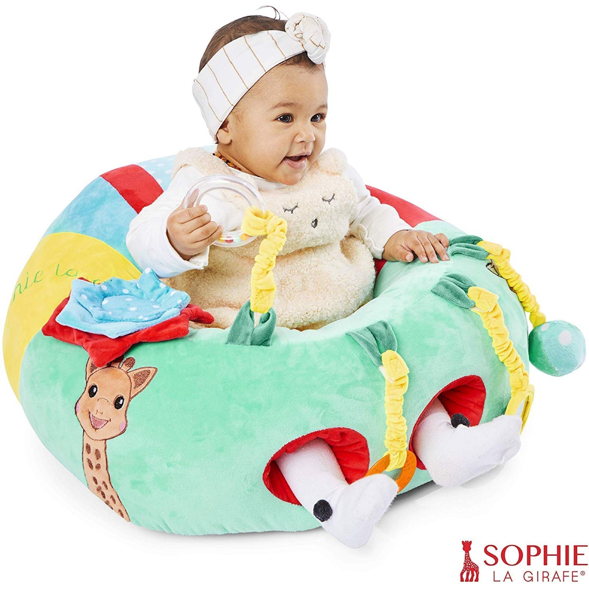 Coussin assis - Sophie la Girafe