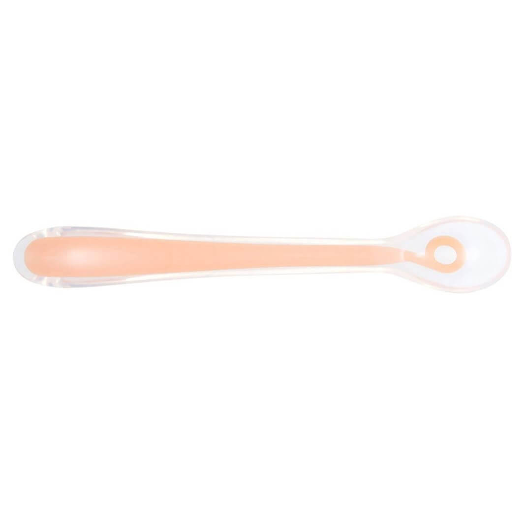 Babymoov Cuillere Silicone 1er Age Baby Spoon Peche Made In Bebe