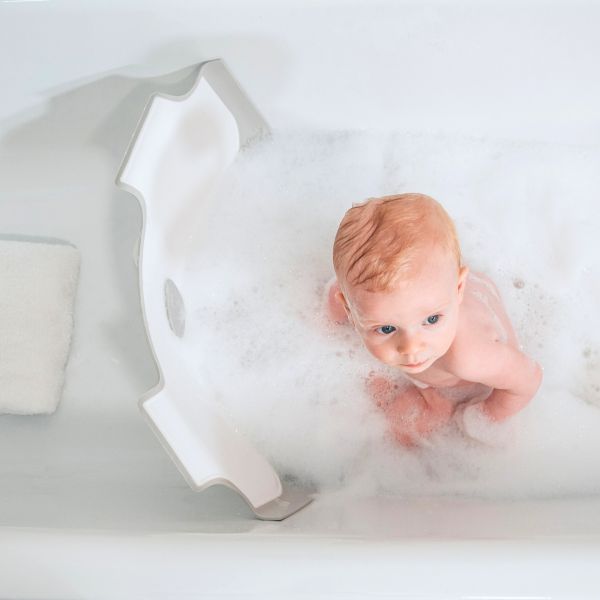 Réducteur de baignoire Blanc et jaune