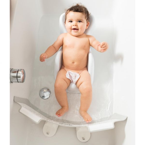 Transat de bain bébé Blanc