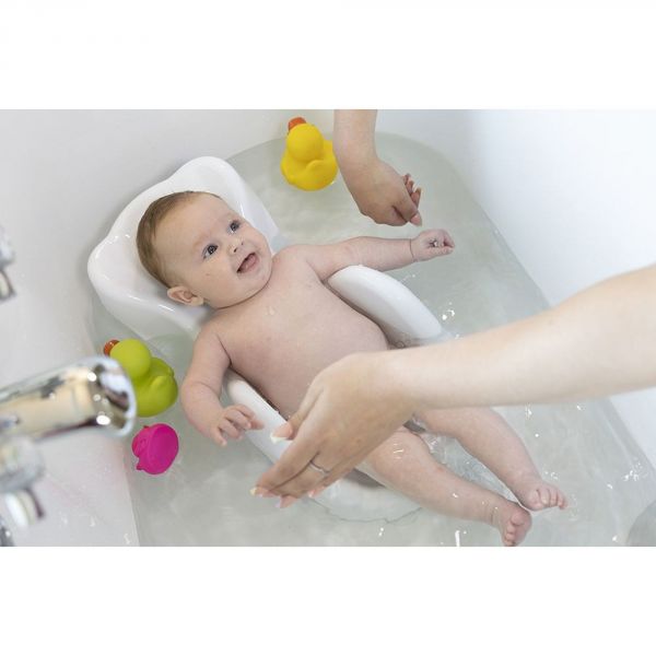 Transat de bain bébé Blanc