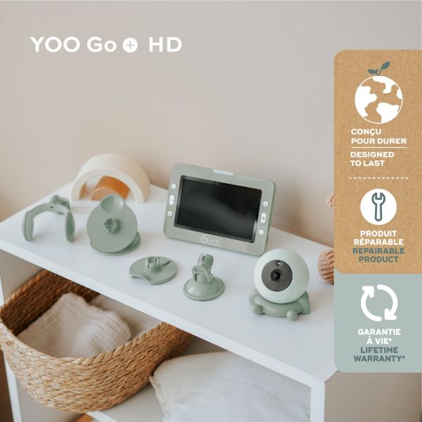 Babyphone vidéo Yoo Go Plus HD