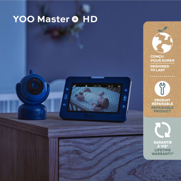 Babyphone vidéo Yoo Master+ HD