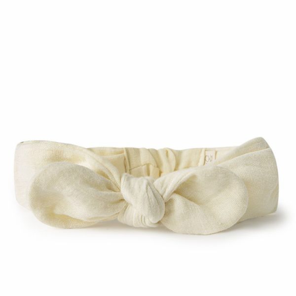 Bandeau bébé 1- 3 mois Ivory