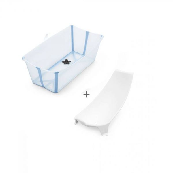 Baignoire Flexi Bath + transat de bain - Ocean blue (transat offert)