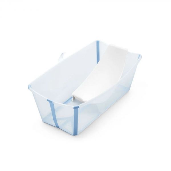 Baignoire Flexi Bath + transat de bain - Ocean blue (transat offert)