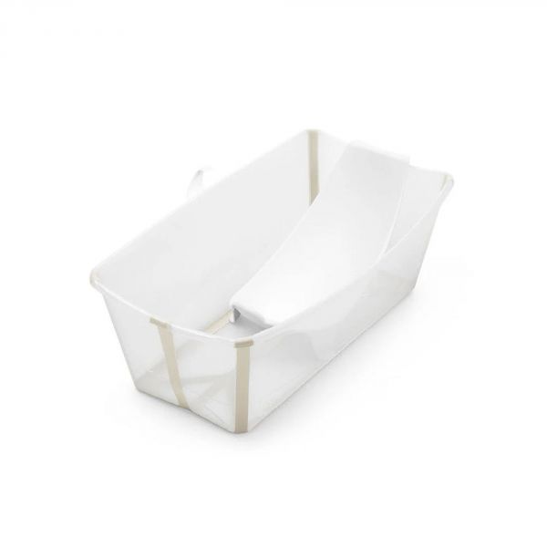 Baignoire Flexi Bath + transat de bain - Sandy beige (transat offert)