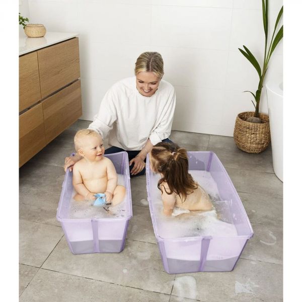 Baignoire Flexi Bath XL + transat de bain - Lavender (transat offert)