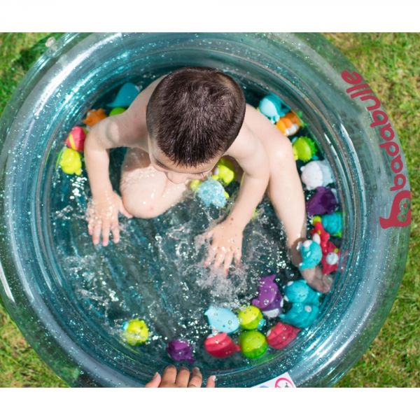Piscine enfant Baignoire gonflable verte pour bébé Mini piscine de