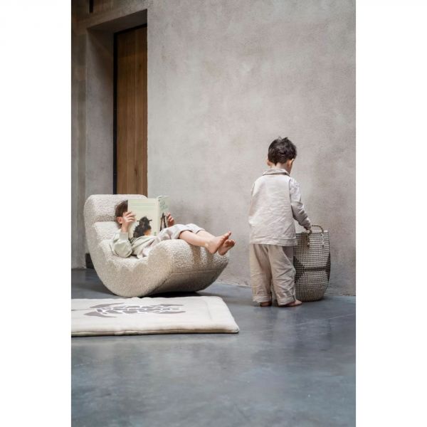 Fauteuil à bascule enfant Teddy bouclettes