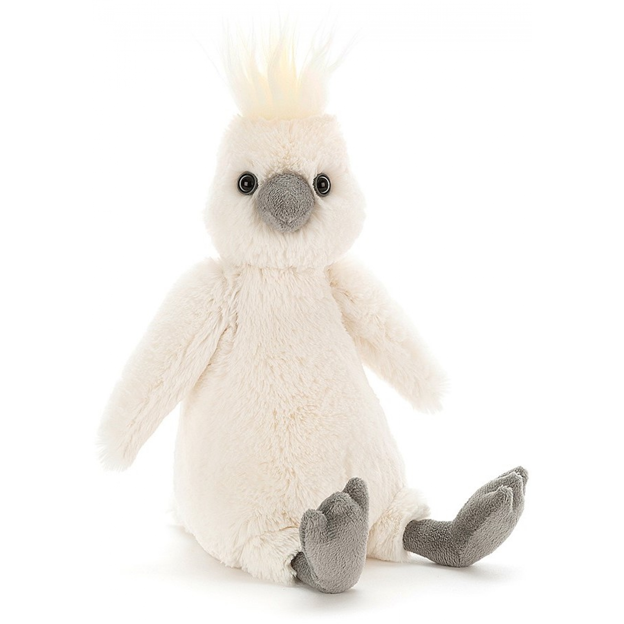 Jellycat Peluche Cacatoes Bashful 31 Cm Made In Bebe