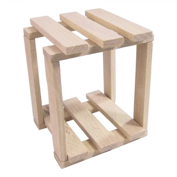 Jeu de construction en bois 100 planchettes Batibloc - Classic