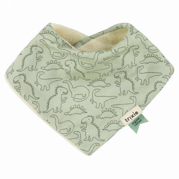 Lot de 3 bavoirs bandana Daring Dino