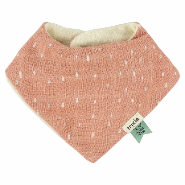 Lot de 3 bavoirs bandana Rosy Rabbit